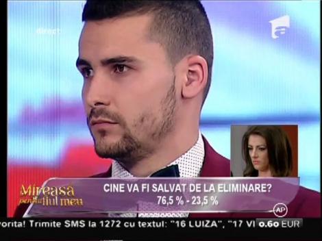 Aurel, eliminat din competiție de către telespectatori!