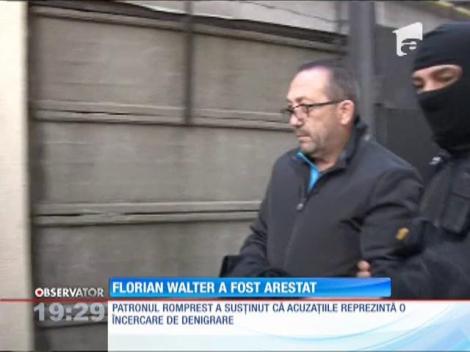 Florian Walter a fost adus în România sub escortă