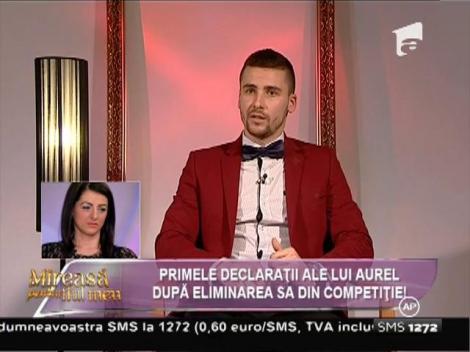 Primele declaraţii ale lui Aurel după eliminarea să din competiţie