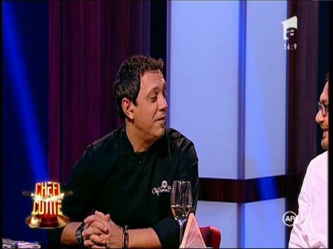 Cântec și voie bună la ”Chefi la cuțite”. Sorin Bontea își uimește colegii