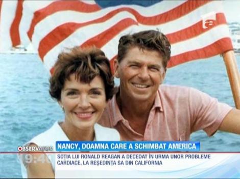 America e în doliu, după moartea lui Nancy Reagan, una dintre cele mai influente prime-doamne din istoria sa
