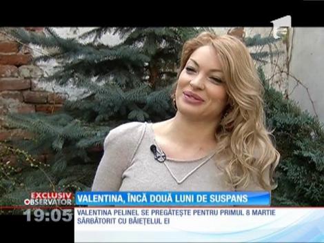 Valentina Pelinel aşteaptă primul 8 Martie din viaţa ei în care se simte mamă