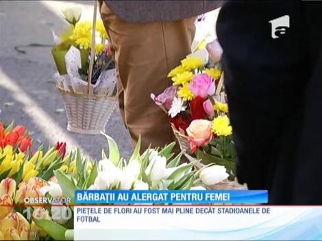 8 Martie, ziua în care bărbații au alergat pentru femei