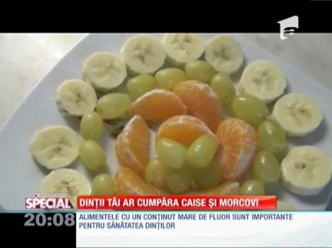 Special! Alimentele benefice pentru dinți