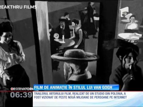 Film de animaţie în stilul lui Van Gogh
