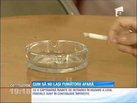 Hotelierii și proprietarii de baruri, ultimele pregătiri înainte de legea anti-fumat. Vin cu surprize plăcute pentru fumători