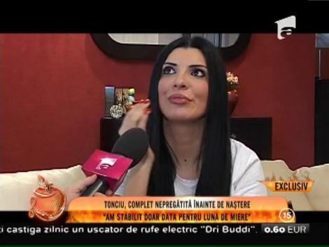 Andreea Tonciu, complet nepregătită înainte naștere: ”Am stabilit doar data pentru luna de miere”