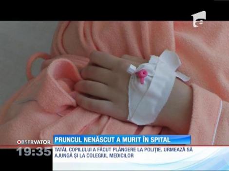 Un prunc nenăscut a murit în spital. Urmează o anchetă