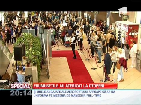 Special! Angajatele Aeroportului Henri Coandă &icirc;ntr-o paradă a modei, de Ziua Femeii