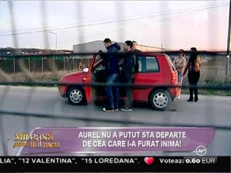 Dragoste cu năbădăi! „Mirele” Aurel nu a putut sta departe de cea care i-a furat inima!