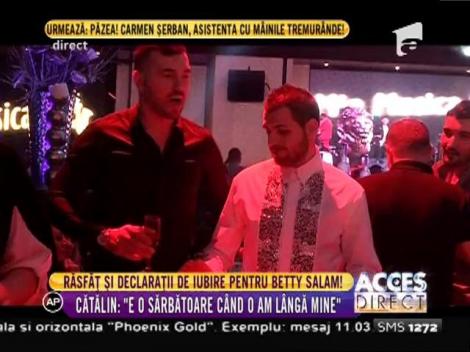 Răsfăţ şi declaraţii de iubire pentru Betty Salam!