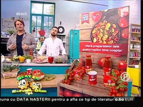 Vlăduț a dezvăluit secretul savorii: „Delikat pulpă de roșii” transformă mâncarea într-un adevărat paradis al simțurilor!