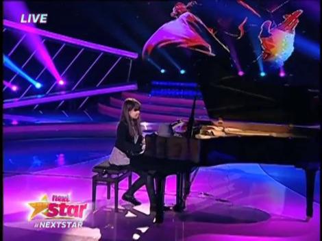 Recital la pian de excepție! Vezi interpretarea Sabinei Suciu pe scena Next Star