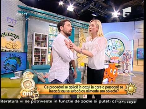 Proceduri care se aplică în cazul în care o persoană se îneacă cu alimente