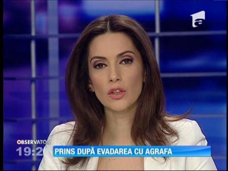 Al doilea individ care a evadat ca-n filme din arestul Secţiei 19 a fost prins