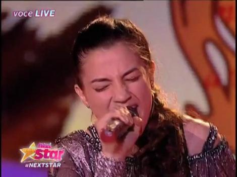 Rona Nishliu - "Suus". Vezi cum cântă Diana Irimia pe scena Next Star