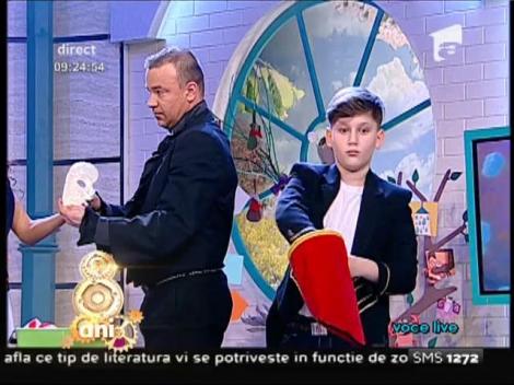 Fantoma de la Operă a fost făcută să dispară! Moment special de magie și voce, în direct, la "Neatza"