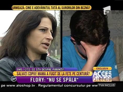 Probe şoc! Mama pe centură, fetele din beznă în spital