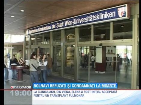 Clinica AKH din Viena refuză să mai facă transplant de plămâni pentru români!