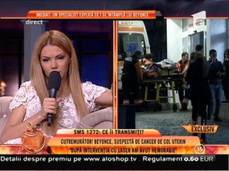 Beyonce de România, suspectă de cancer de col uterin!: ”Analizele mi-au ieșit foarte prost”