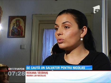 Se caută un salvator pentru Nicolas, un băiețel de 3 ani și 4 luni