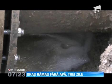 Locuitorii oraşului Piatra Neamţ au rămas fără apă curentă de trei zile