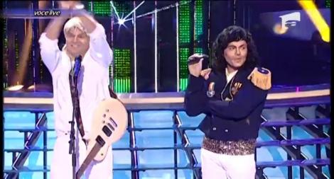 Andrei Ştefănescu şi Liviu Vârciu se transformă în Modern Talking - "Cheri cheri lady"
