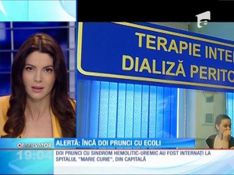 Încă doi bebeluşi au fost diagnosticaţi cu sindromul hemolitic uremic