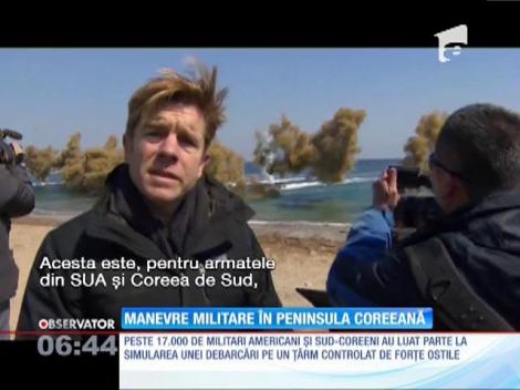 Manevre militare americane în Peninsula Coreeană