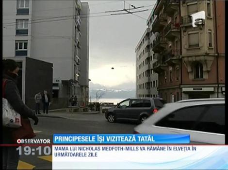 Regele Mihai I, vizitat de principese