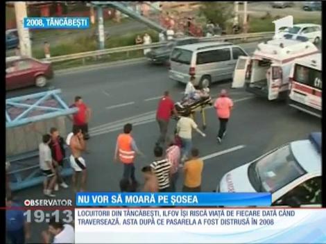 Proteste pe şoseaua morţii din Tâncăbeşti