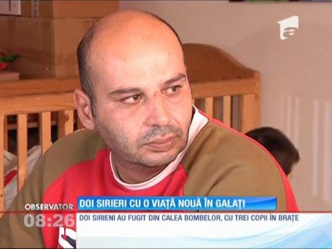 Doi refugiaţi sirieni doresc să înceapă o nouă viaţă în România