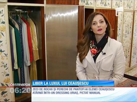 Liber la luxul lui Nicolae Ceauşescu! Palatul Primăverii şi-a deschis porţile publicului larg