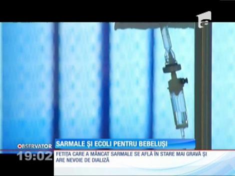 Ultimii doi bebeluşi infectaţi cu E.coli au luat bacteria din alimentaţie