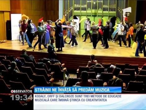 Străinii ne învaţă să predăm muzică