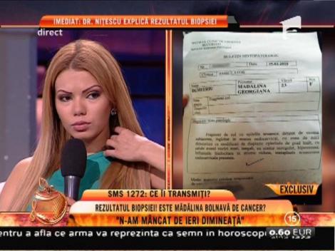 Beyonce de România, după rezultatul biopsiei: ”Sunt terminată psihic”