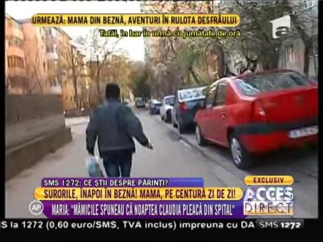 Tatăl surorilor din beznă, surprins la bar! A fugit cât a putut de tare!