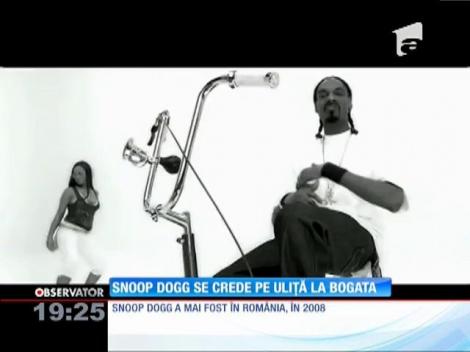 Snoop Dogg se crede pe o uliță din satul Bogata!