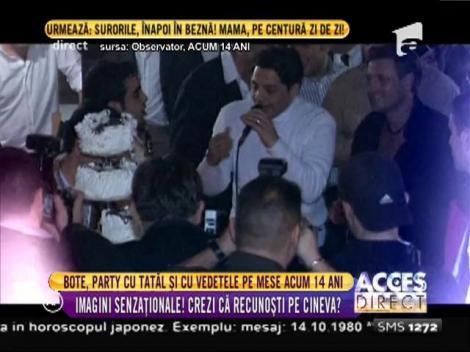 Cătălin Botezatu, party pe mese cu vedete de top, acum 14 ani. Unele staruri sunt de nerecunoscut
