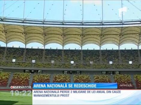 Arena Naţională se redeschide cu acelaşi acoperiş
