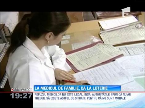 Să înscrii la un medic de familie o rudă care nu se poate deplasa, o adevărată loterie