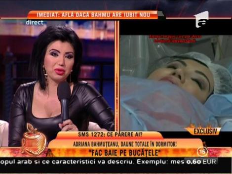 Adriana Bahmuţeanu, după operaţiile estetice: ”Fac baie pe bucățele”