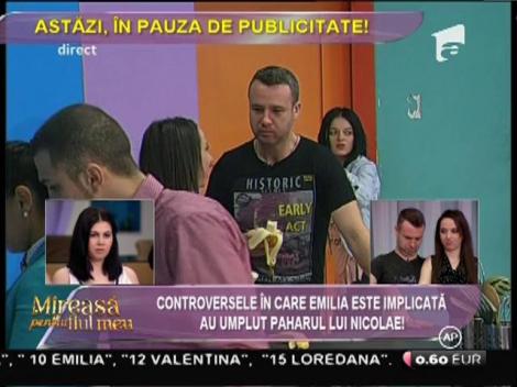 Controversele în care Emilia este implicată au umplut paharul lui Nicolae!