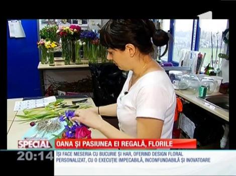 Special! Oana și pasiunea ei regală, florile