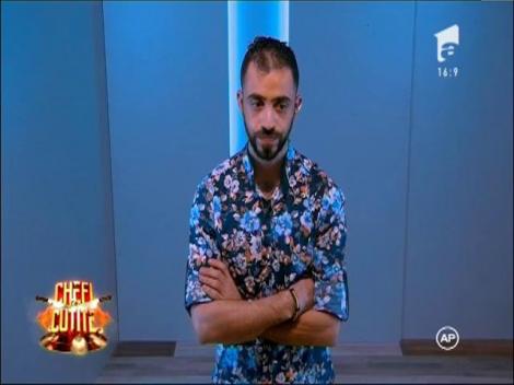 Al Hamoui Mohamed primește un sfat de la chef Florin Dumitrescu: ”Nu-ți europeniza gustul!”