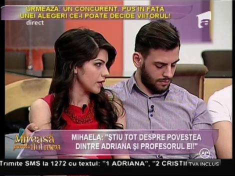 Adriana, declarație șoc: ”Un alt profesor mi-a făcut avansuri fără nicio perdea!”