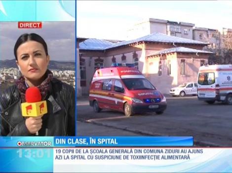 19 elevi din judeţul Buzău au ajuns la spital, după ce au mâncat din laptele şi cornul primit la şcoală