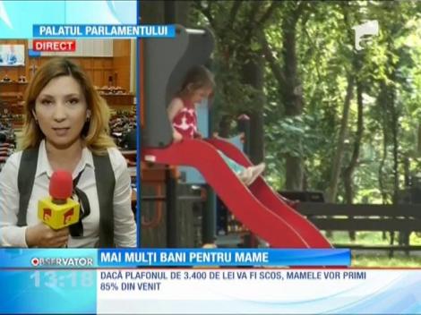 Deputaţii decid dacă mamele vor primi mai mulţi bani pentru creşterea copilului