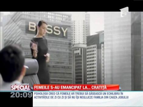 Special! Femeile s-au emancipat, dar pentru bărbați tot la cratiță sunt