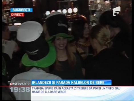 Irlandezii din România, parada halbelor de bere